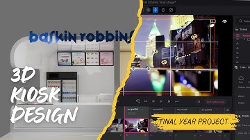 Baskin Robbins (3d Kiosk Design)