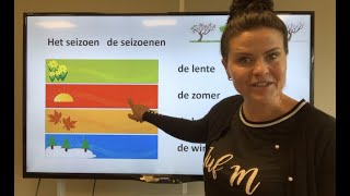 NT2 sneeuw donder bliksem seizoenen, lente zomer herfst winter🌸🌞🍁☃️#learndutch #nederlandsleren