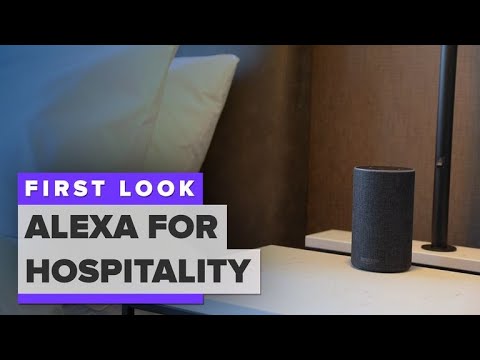 Amazon Alexa is coming to hotel rooms