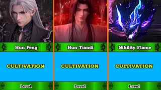 All Hun Clan Member Cultivation Level || Battle Through the heaven || BTTH 
