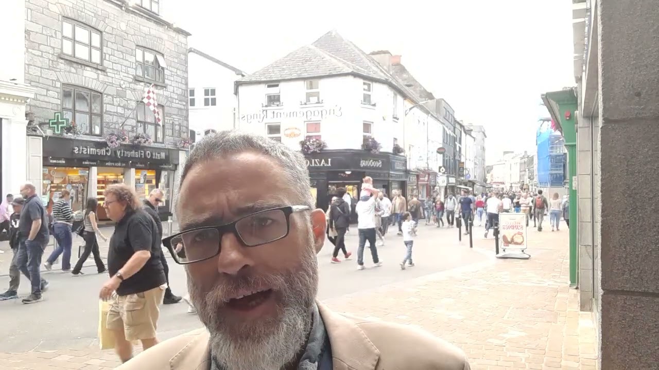 Handing out flyers about TUSLA child sexploitation and Irish state human trafficking