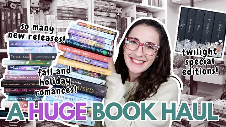 a HUGE October book haul 📚🛍️🍂 lots of new release books and fall and Christmas romances! thumbnail