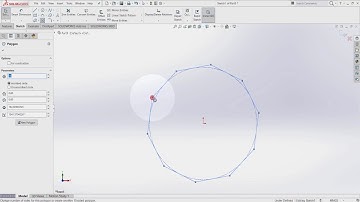SolidWorks for Beginners | 13 | Part - Polygon