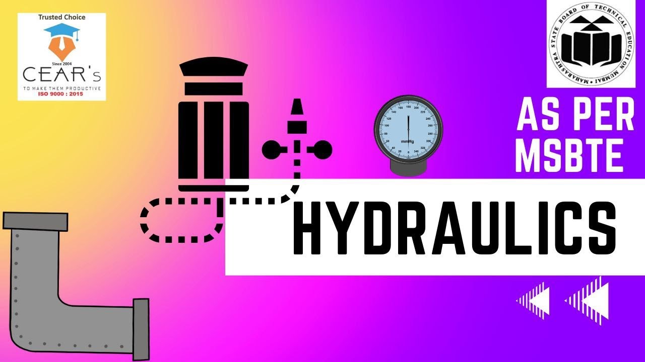Hydraulics Basics & Syllabus Discussion MSBTE CIVIL Diploma