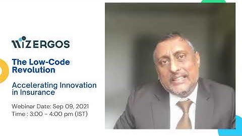 Invitation for The Low Code Revolution  Webinar Sep 09 2021