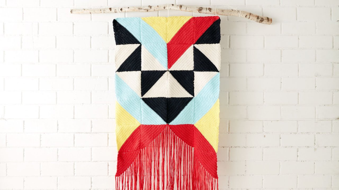 Geometric Wall Hanging Tutorial YouTube
