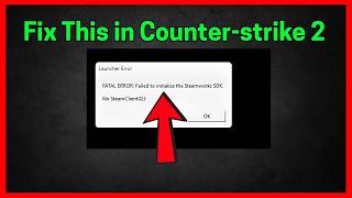 Failed to initialize the Steamworks SDK | CS2 100% Фикс после обновления 01.10.2026