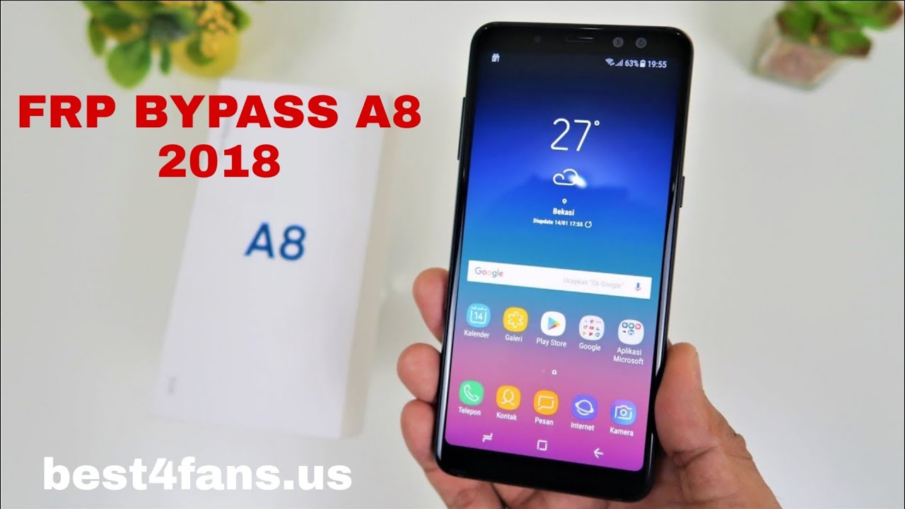 Frp Samsung A8 2018 Android 9.0 / Frp A530F 9.0 Frp Unlock Without  PC/Bypass Google Account - YouTube