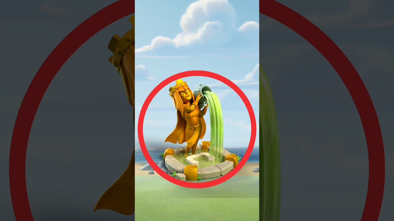 La Decoracion Mas EXCLUSIVA De Clash Of Clans #clashofclans #coc #shorts