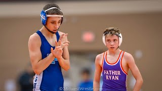 106 – Joel Muehlenbeck {G} of Mt Prospect IL vs. Ethan Lampert {R} of Father Ryan TN