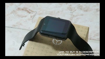 Yarrashop GT08 Bluetooth SmartWatch Review for iPhone and Android | An Apple Watch Lookalike