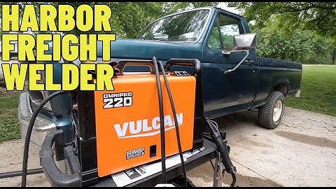Harbor Freight Multi Process Welder | Review of the Vulcan Omnipro 220