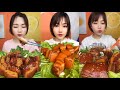 【Chinese food😍133】ASMR รวมคลิปคนจีนกินหมูสามชั้น🐷Chinese eat BIG fat pork Trung Quốc ăn thịt lợn béo