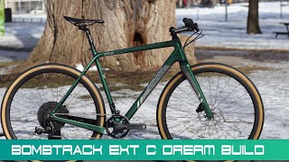 Bombtrack Hook EXT C Flat bar Gravel Bike Build. A new Gravel, Adventure, MTB, City whip for Fun!