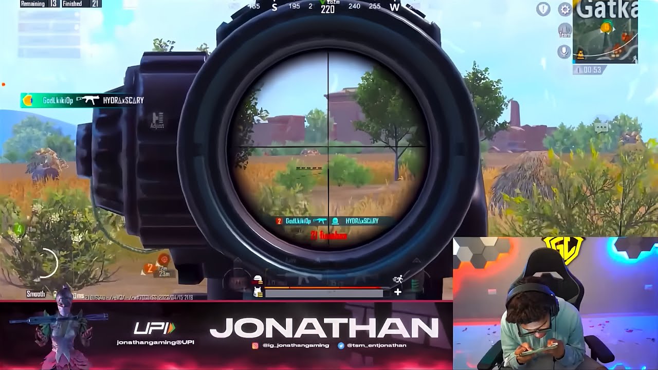 ⚡ INSANE CLUTCH BY JONATHAN | PHARAOH MODE RETURNS IN BGMI 🔥 - YouTube