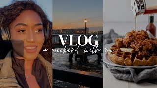 WE NEED TO DISCUSS THE MOLE ON NETFLIX + CLEAN WITH ME + FILM A TIKTOK + BRUNCH | WEEKEND VLOG
