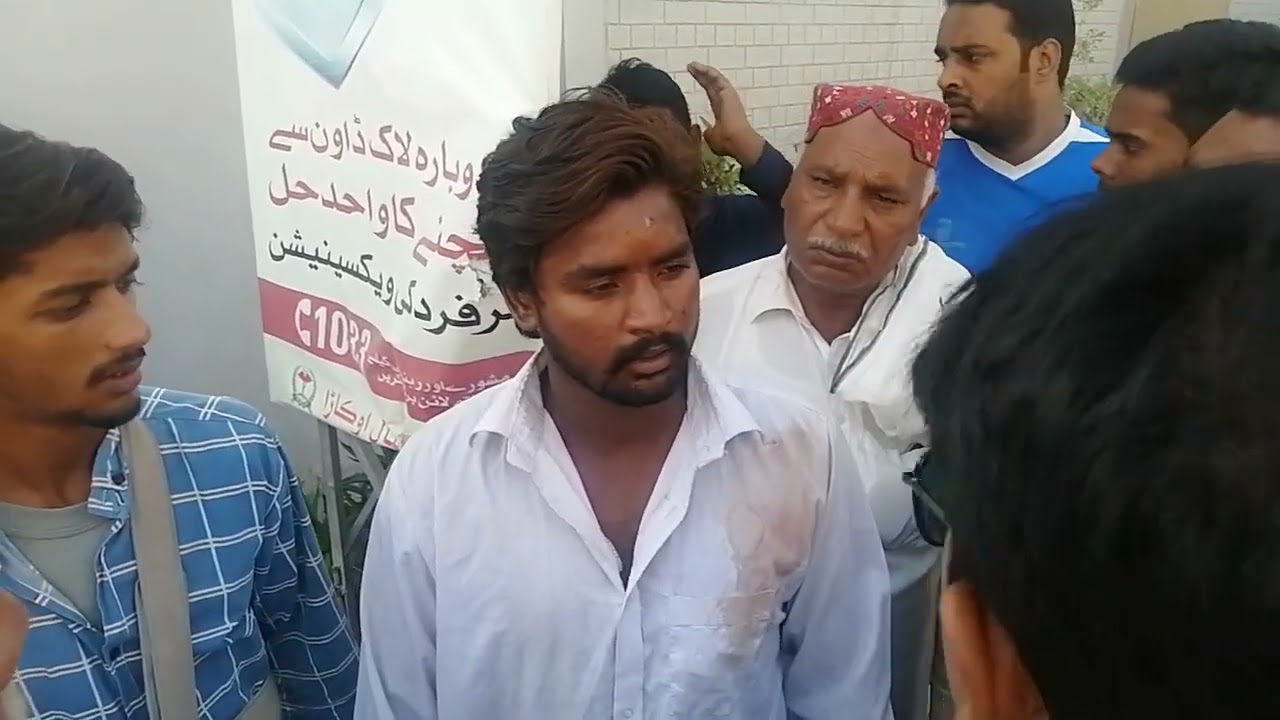 Akmal Bhatti at DHQ hospital Okara.