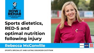 Sports dietetics, RED-S and optimal nutrition following injury with Rebecca McConville screenshot 5