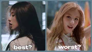 best and worst title tracks from my favorite kpop groups