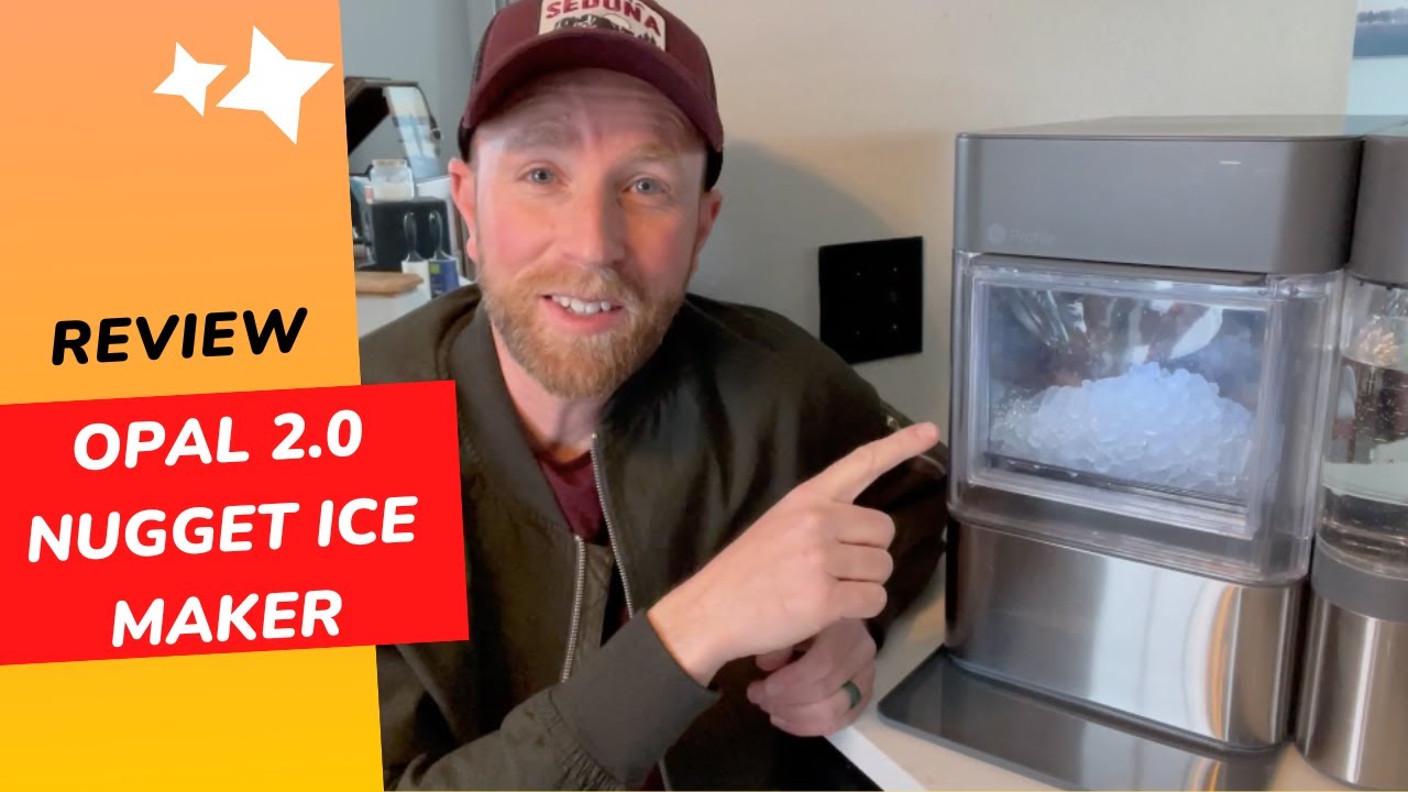 GE Profile Opal | Countertop Nugget Ice Maker with Side Tank | Portable Ice  Machine with Bluetooth Connectivity for Smart Home Kitchen | Stainless