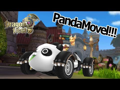 Dragon Nest M: Montaria ! Dicas e informações - Comprei o Carro Panda Omega Play 