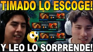 🤣SE MUESTRA PARA OG!! 🤣 TIMADO ESCOGE A LEO EN SU EQUIPO! Y QUEDA SORPRENDIDO DEL PODER DE SENATI!