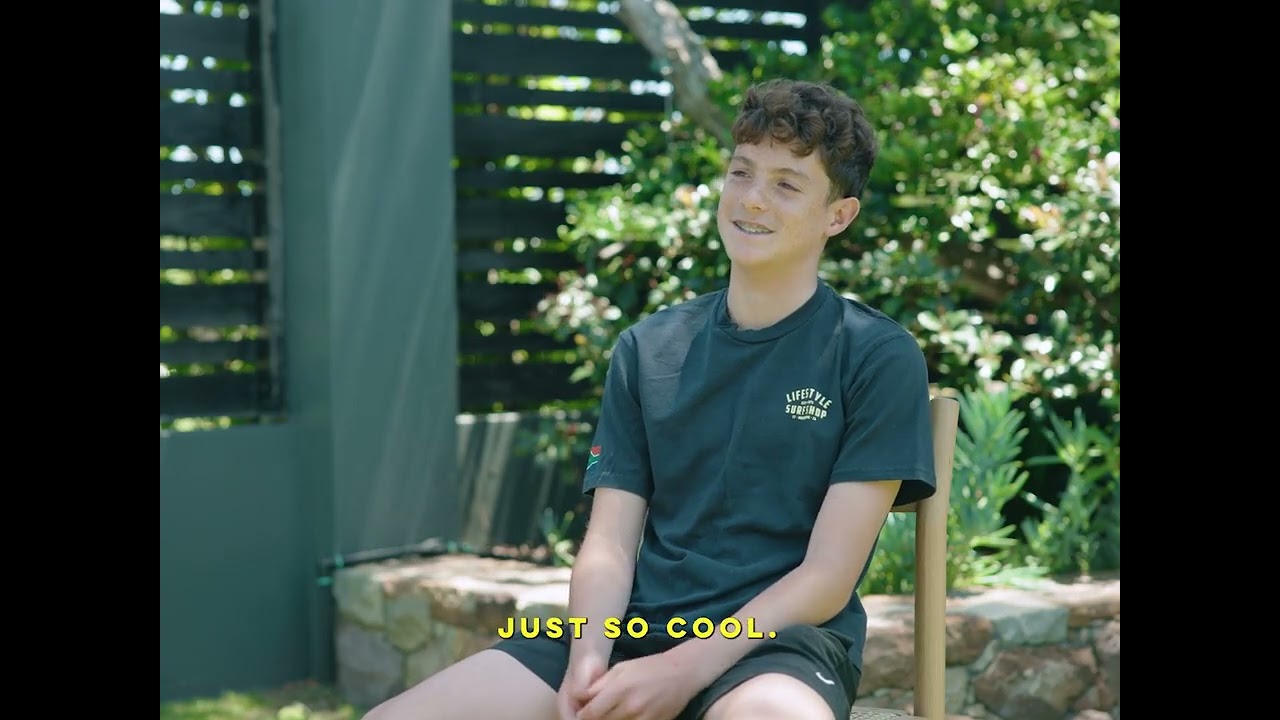 He grew up surrounded by boards