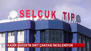 Kadir Şekerin Sırt Çantası Inceleniyor