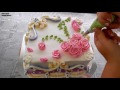 УКРАШЕНИЕ ТОРТОВ - Квадратный тортик 26х26см Cake decoration