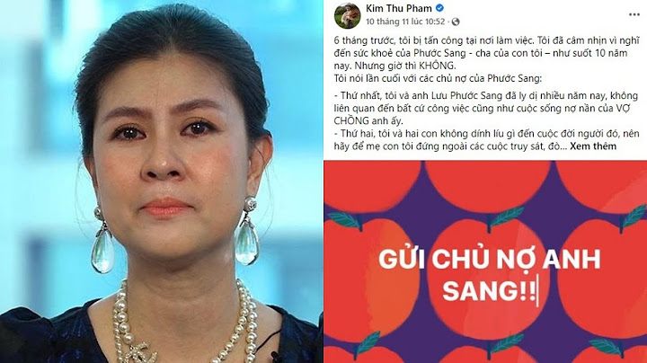 Kim thư vợ phước sang sinh năm bao nhiêu năm 2024