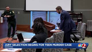 Teenager Murdered: Jury selected, trial begins for teen murder case