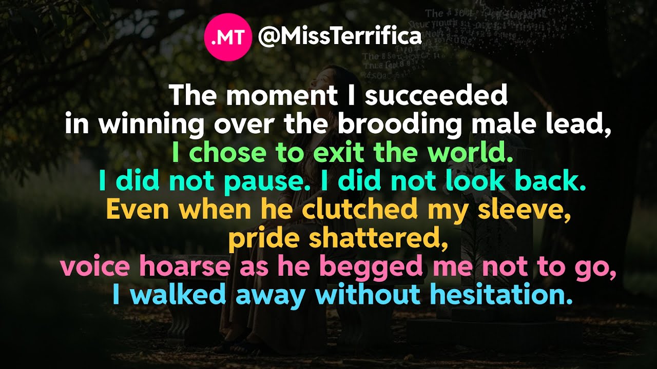 В тот момент, когда мне удалось завоевать расположение угрюмого главного героя, я решила уйти из ...