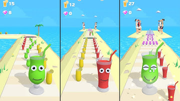JUICE RUN 🥤 ! All Levels Gameplay Walkthrough Android Ios Game ! Mobile Game ! ( Part 8 )