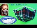 Fabric Face Mask Sewing Tutorial with Filter | How to Make Face Mask | Cloth Mask Ear Saver Pattern