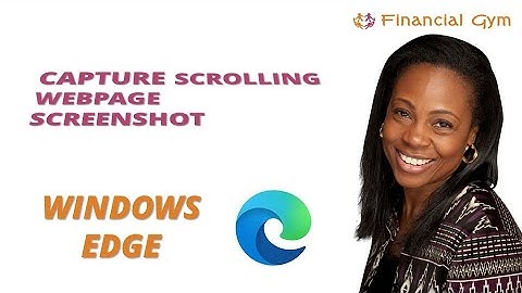 How to Take a Full Webpage Screenshot in Microsoft Edge