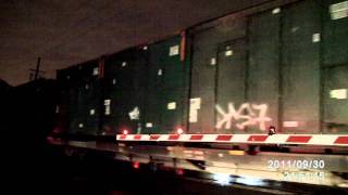 *RARE* CSX Q703 gives me SAAHC while I horn duel him!! 9/30/11