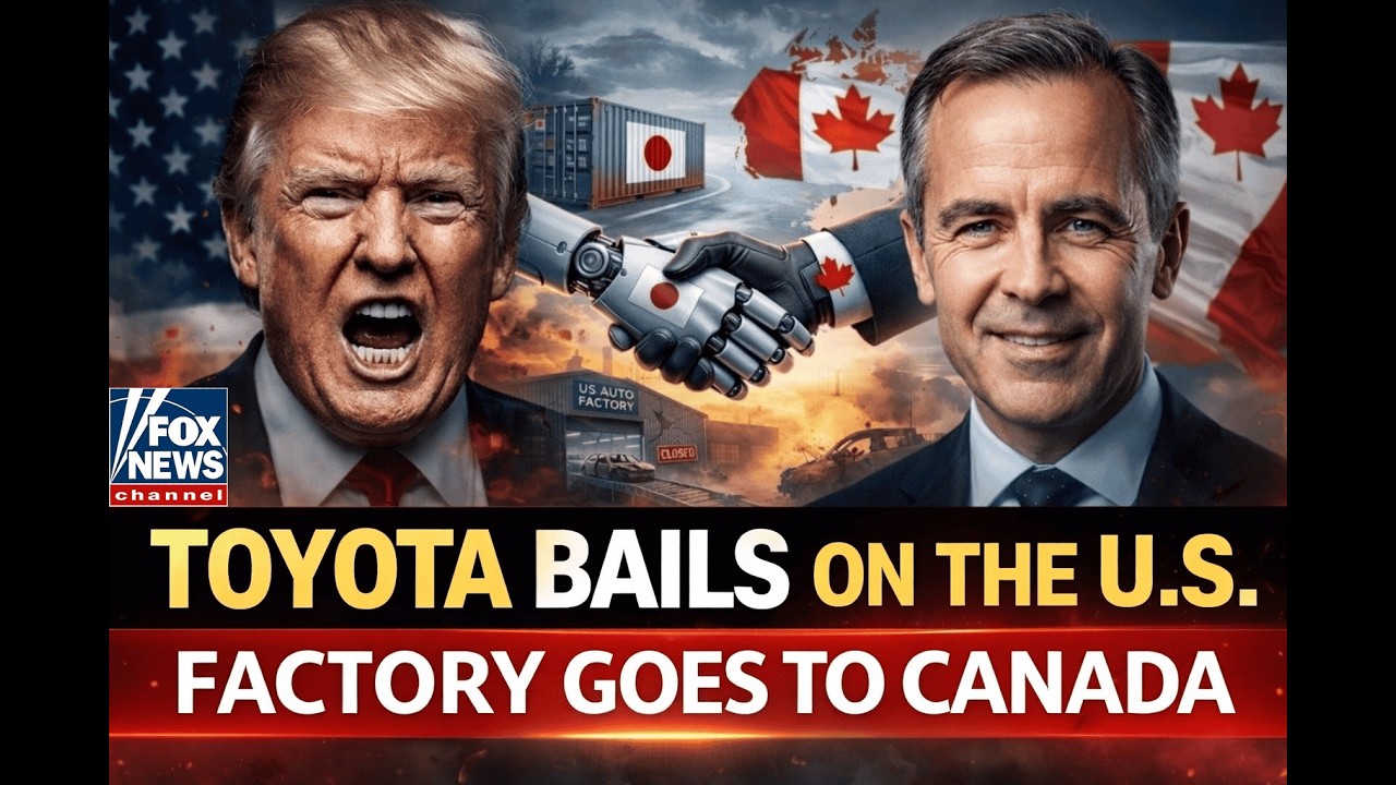 BREAKING: Toyota Cancels $9B U.S. Plant — Moves to Canada in Stunning Blow to Trump | George Will