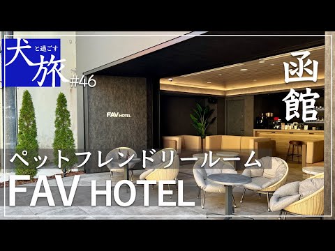 【FAV HOTEL 函館｜北海道】愛犬と北海道でペットケーション。旅の最終日におしゃれなホテルで過ごす。