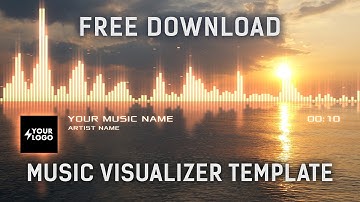 Audio Spectrum Music Visualizer After Effects Template [Free Download]