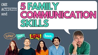 Family Therapy Communication Skills List + Exercise
