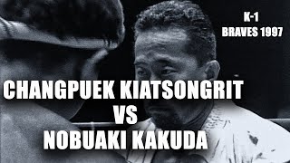Changpuek Kiatsongrit vs Nobuaki Kakuda | K-1 Braves 1997