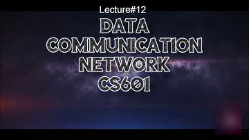Lecture#12 "Multiplexing & Demultiplexing in detail "CS601 Data Communication Network" Urdu/hindi