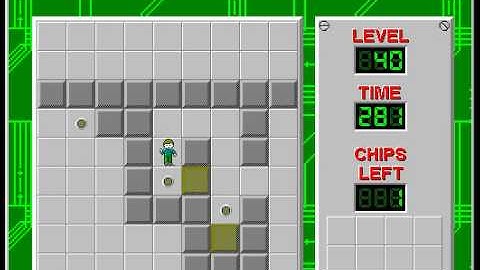 CCLP2 level 40 solution - 249 seconds