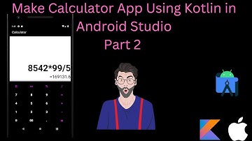 Calculator app using kotlin in android studio |Part 2|