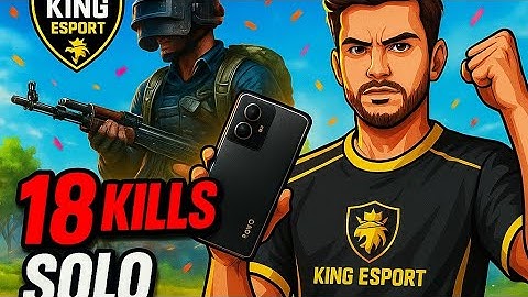IGL FRAGS RAW POV🔥READY FOR BMPS 2024 l TEAM KING ESPORT l 18 KILLS l SOLO 11 KILLS T1 LOBBY