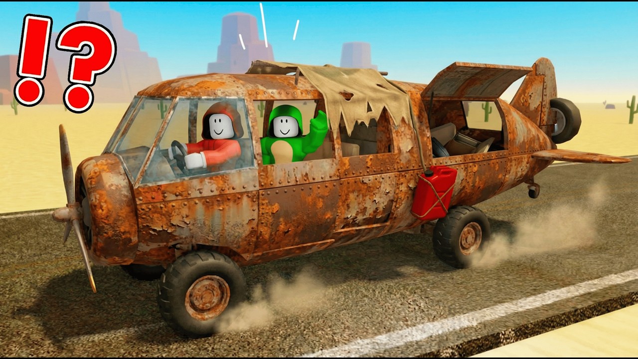 JJ and Mikey Survive 100 DAYS in DESERT on AIRPLANE !? Dusty Trip - Mikey Roblox Super