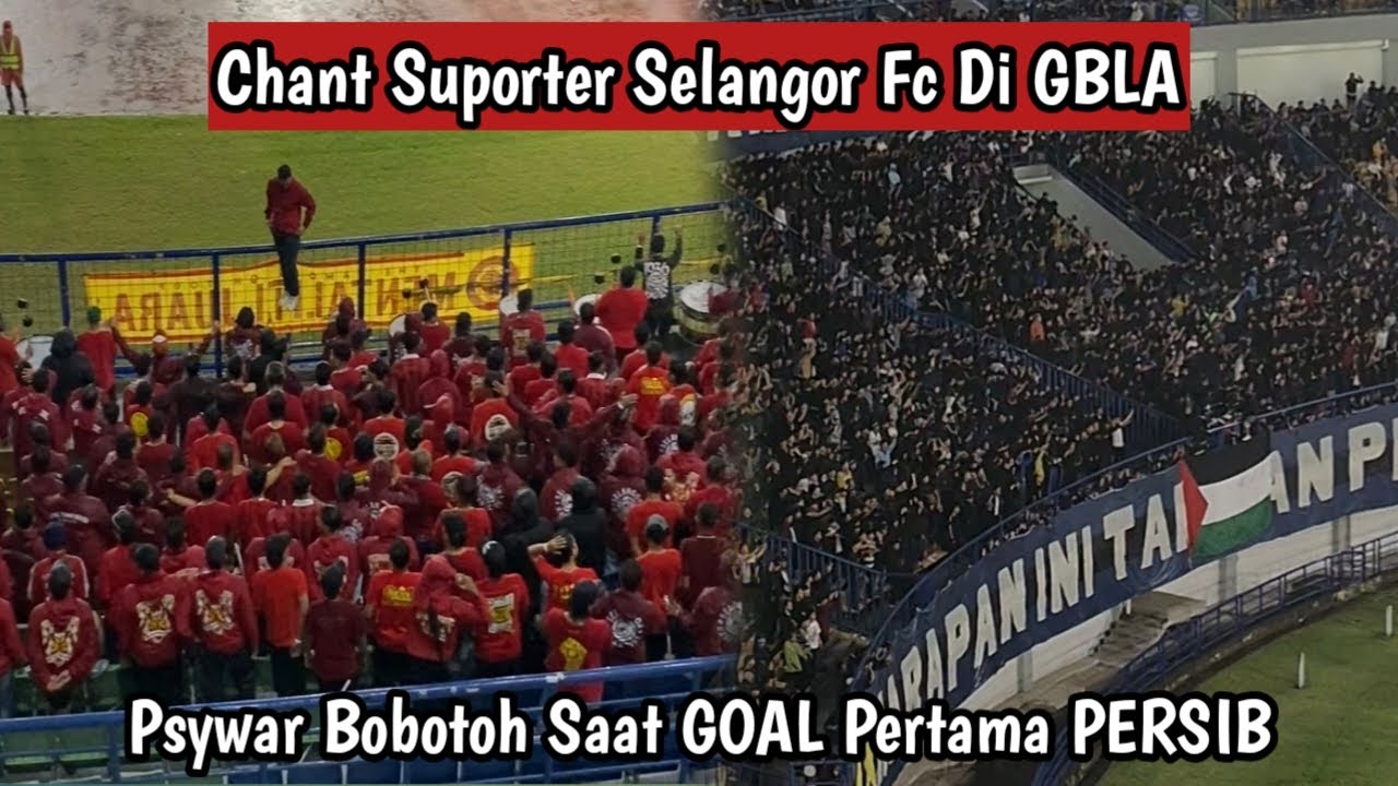 KESERUAN SUPORTER SELANGOR FC DI STADION GBLA MESKI KALAH TETAP KOMPAK