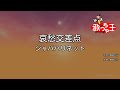 【カラオケ】哀愁交差点/ジャパハリネット