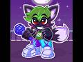 REDESIGN OF DENDIK FROM «FRIDAY NIGHT FUNKIN' D-VERSE» | #furry #art #speedpaint #fnf #фурри #арт
