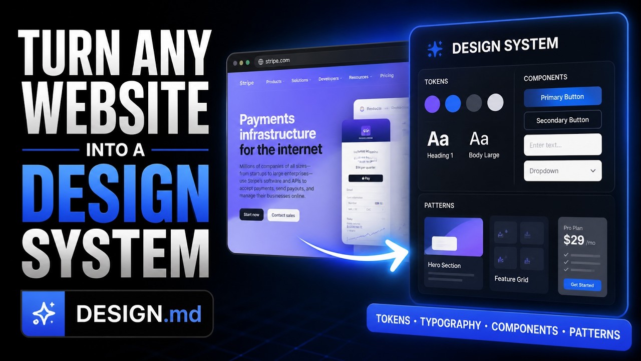 Cách lấy Design System từ bất kỳ trang web nào - YouTube